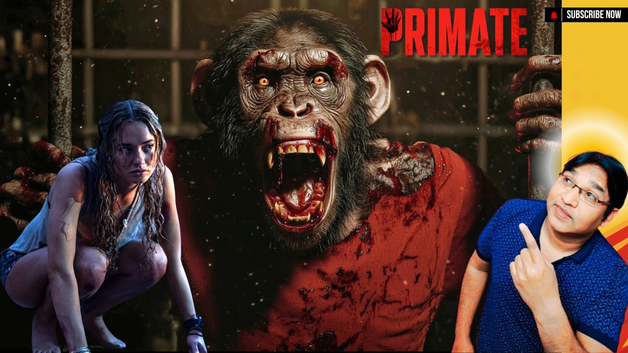 Primate Review | Primate Movie 2026 | survival Movie | Primate Review In Hindi | RJ@MoviesLovers