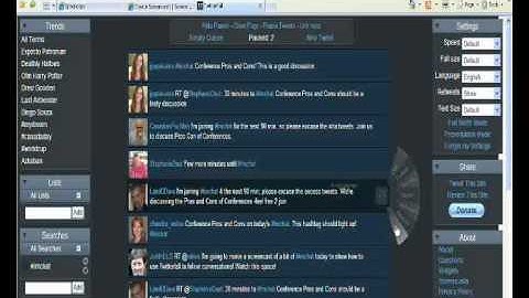 How to follow conversations and conferences on Twitter