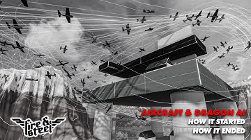 Aircraft & Dragon AI System made with  Unity3D