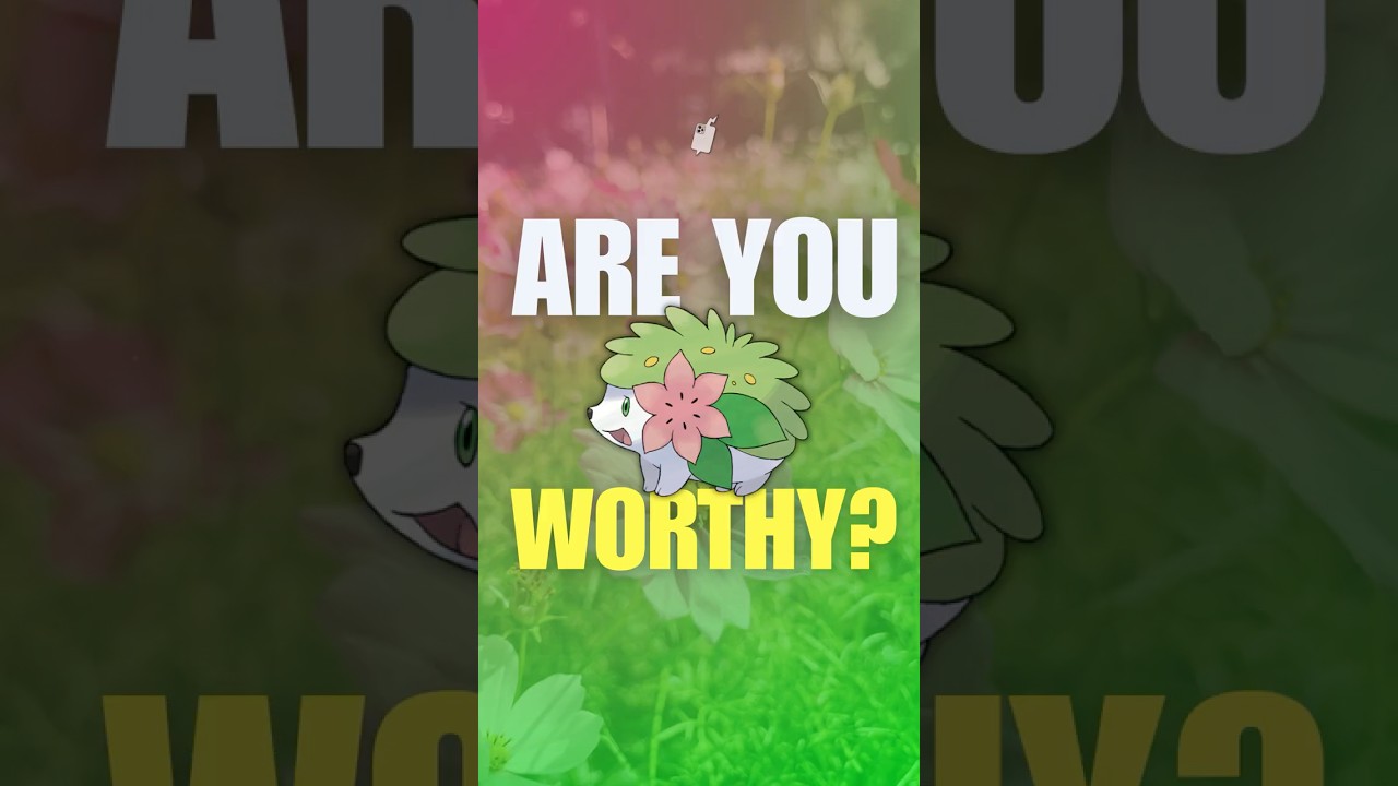 The Pokémon Test of Gratitude: Shaymin's Secret 