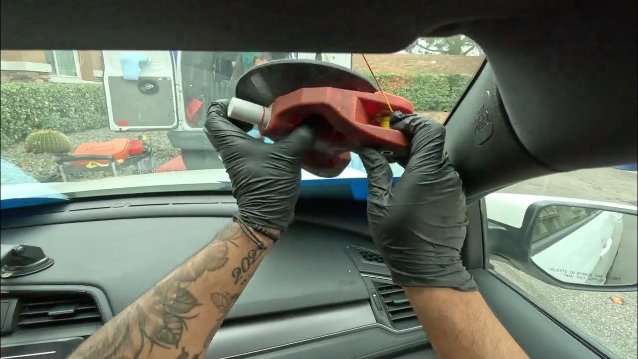 2016 Honda Civic Windshield Replacement Supreme Auto Glass YouTube