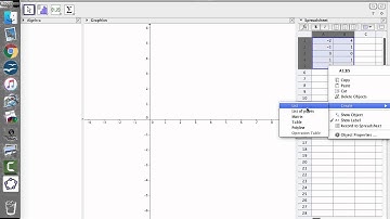 Parabola in Geogebra Phys U2