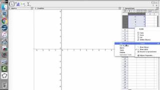 Parabola in Geogebra Phys U2