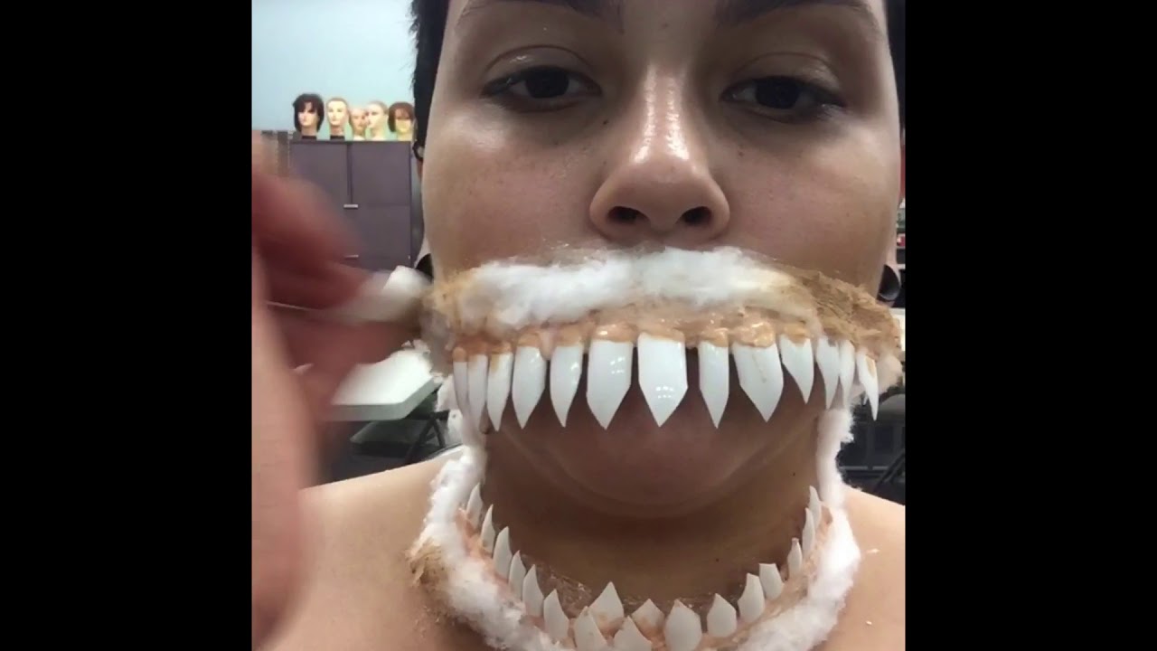 Monster special effects makeup gore and glam Halloween makeup YouTube