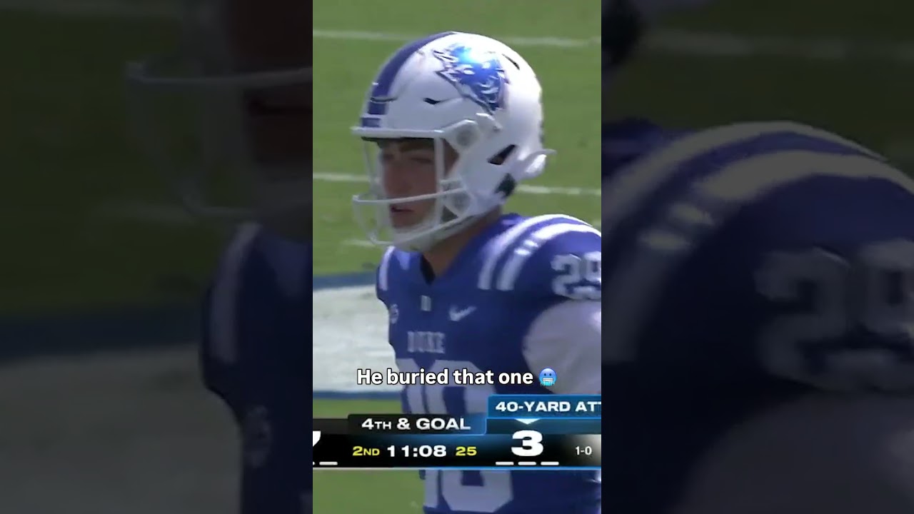 Duke vs. Illinois is going to be insane 👏 #dukebluedevils #accfootball #collegefootball
