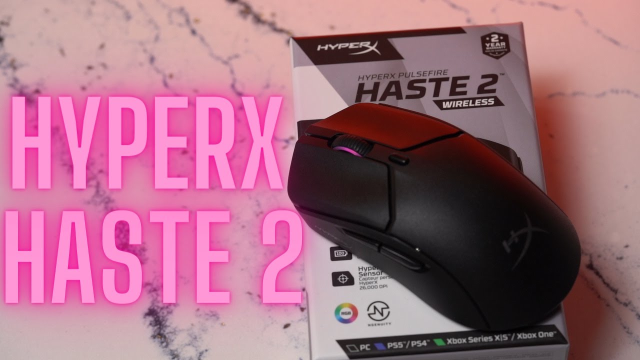 Hyperx Pulsefire Haste 2 Wireless - A Worthy Successor 