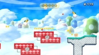 New Super Mario Bros. U - Challenges: Don't. Touch. Anything. (Wii U)