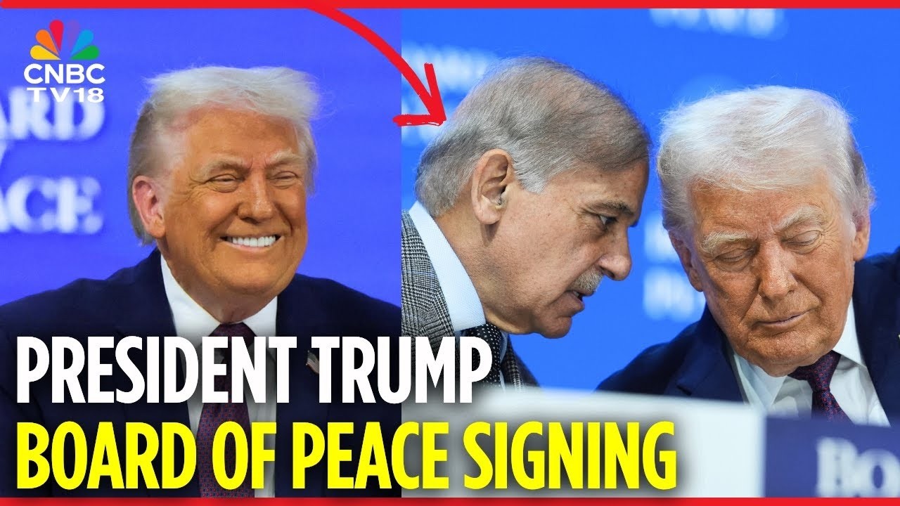 LIVE: Pakistan's Shehbaz Sharif Speaks at President Trump's Inaugural Board of Peace Meeting | N18G
