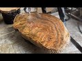 Amazing Most Beautiful and Most Expensive Wood In The World // Make Coffee Table Out Of Defect Wood
