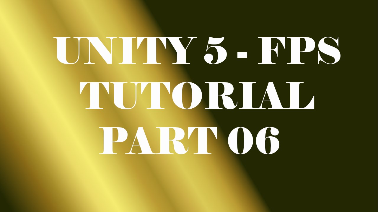 Unity 5 - FPS Tutorial - Part 06 - Minigun - YouTube