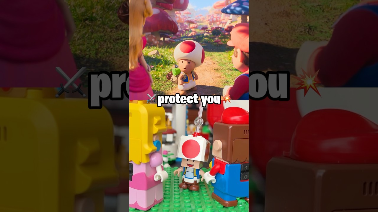 Трейлер фильма «LEGO против Супер Марио: Галактика» (Защити тебя)