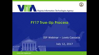 FY17 True-Up and FY19 PSAP Grant Cycle Webinar