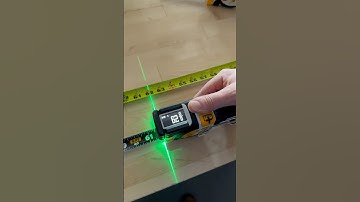 Digital tape measures are accurate to 1/32” - save measurements with the click of a button!