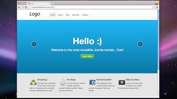 How to build a Joomla 3 Website - 2013