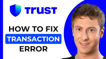 How To Fix Transaction Error In Trust Wallet - Step by Step