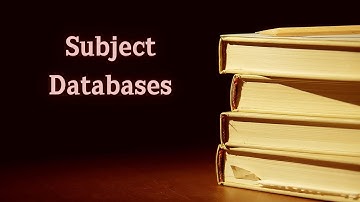 Subject Databases