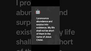 declaration for your life and family today 28 June 2026