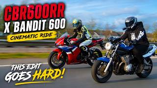 CBR600RR x Bandit 600 Cinematic Ride 🏍️🔥 | This Edit Goes HARD