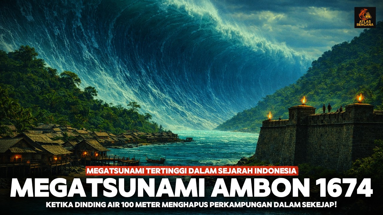 MEGATSUNAMI AMBON 1674 | Tsunami Tertinggi dalam Sejarah Indonesia?