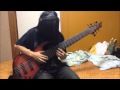 Snowfield on solo 7 string bass by gotoh kei