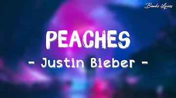 Peaches ft. Daniel Caesar, Giveon - Justin Bieber  (Lyrics/Lyric Video)