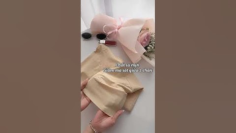 Quần gen cạp cao che bụng trên lẫn bụng dưới, không lộ viền chống cuộn gập