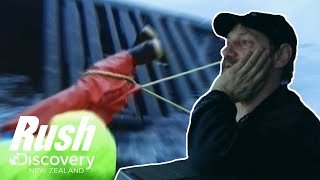 Crew Member On The Time Bandit Almost Pulled To The Bottom Of The Sea | Deadliest Catch