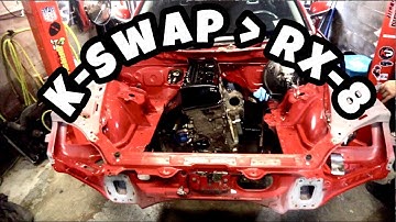 Installing The K-Series Into A Mazda RX-8 (DIY) 🤓