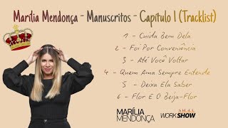 Marília Mendonça - Manuscritos - Capítulo I (Tracklist) - Tauan Edits