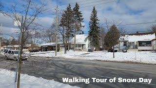 Snow Day at Pine Hill Cemetery & Funeral : A Walking Tour