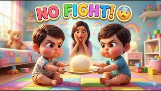 Chunnu Munnu The Do Bhai | Rasgulle Pe Hui Ladai | Hindi Rhymes for Kids | Moral Story Song screenshot 4
