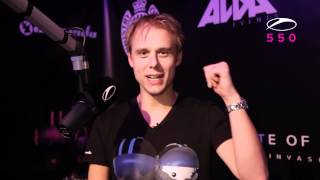 Armin van Buuren: pre-talk ASOT550 London