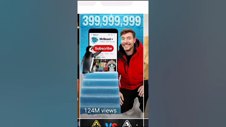 mrbeast 400 million subscribers teach a penguin #mrbeast #viral #shorts #video