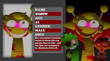 Incredibox - Sprunki But Yandere Simon PHASE 2 | NEW UPDATE (GALLERY) | ALL Characters Description
