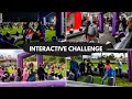 Interactive challenge a reaction attraction tap system game