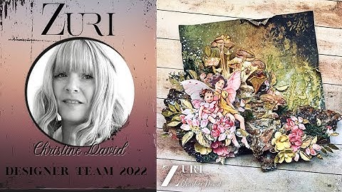 Mix media canvas for Zuri Design