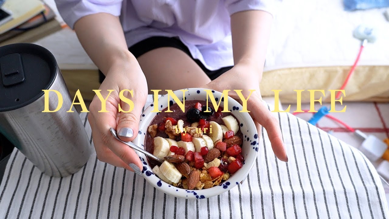 [ vlog ] 暑い夏でもマイペースに好きなことをする日常🌻｜アサイーボウル作り｜神保町巡り｜NEWアクセサリー｜夏仕様ヘアにチェンジ