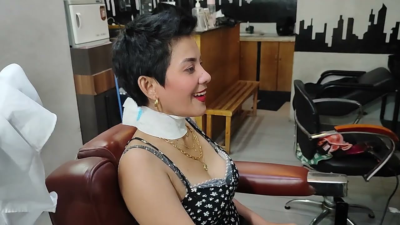 Diana Told barber make it short 