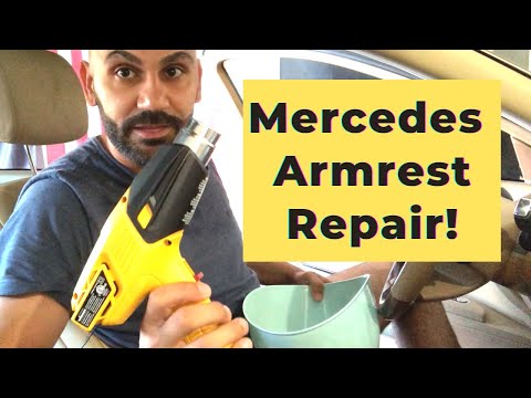 2010 MERCEDES S550 Armrest Repair DIY!