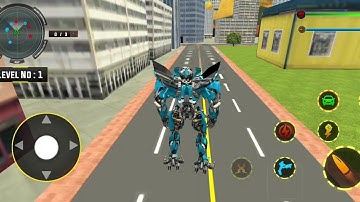 Lion Robot Transformation Game-Android Gameplay