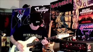 Saxon - Rock City - Guitar Cover #crusader #saxon #rockcity #cover #1984 #beyondthevalleyof1984