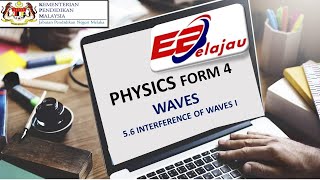 EBelajau Physics Waves 5 6 Interference of Waves episode 1