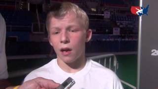 Louie Hayes wins 2013 Cadet Greco-Roman Nationals