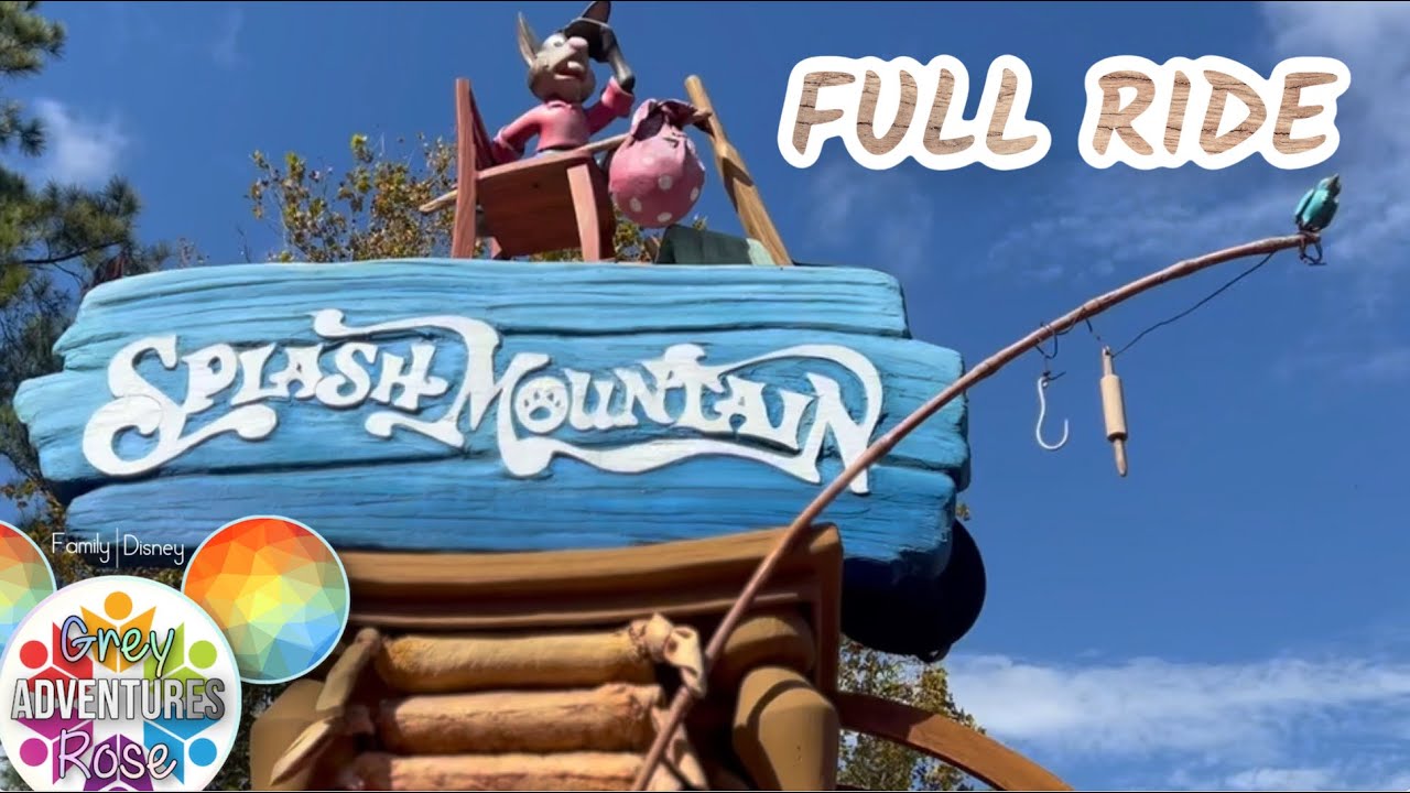Splash Mountian - Final Ride - Full Ride Through - Magic Kingdom - YouTube