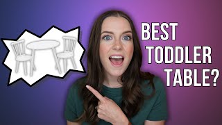 Best Toddler Table and Chairs? | Delta Children Homestead Wooden Table and Chair Set Review