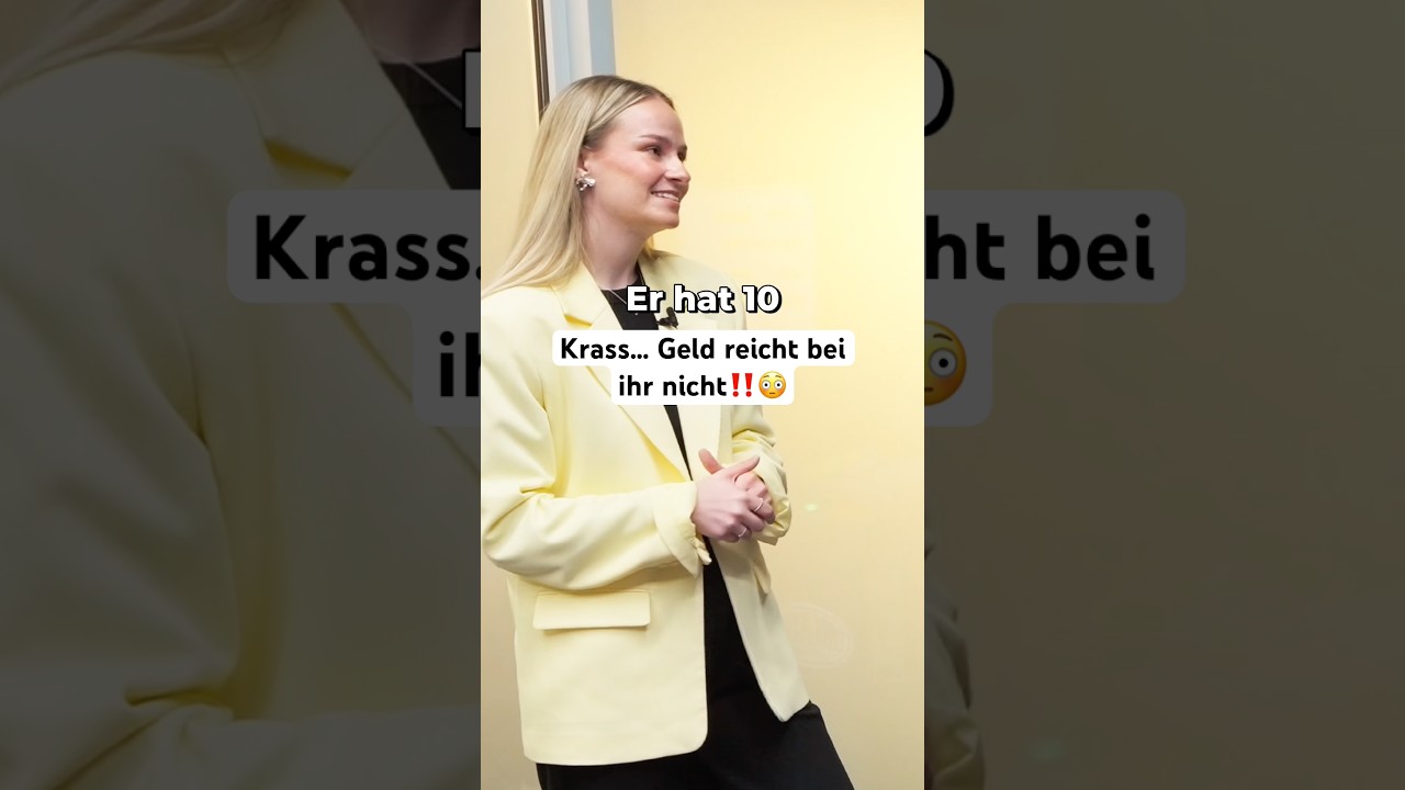 Sie hätte verkaufen können, aber sein Fahrstil hat alles zerstört!