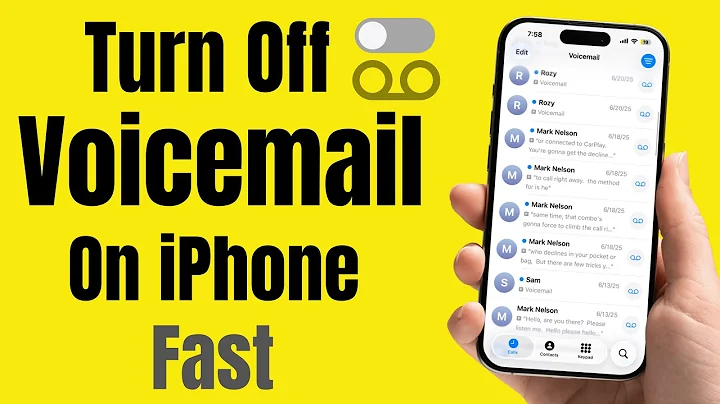 How to Turn Off Voicemail on iPhone FAST! - 2025 (iOS 26 Updated)