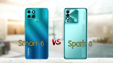 Infinix Smart 6 vs Tecno Spark 8