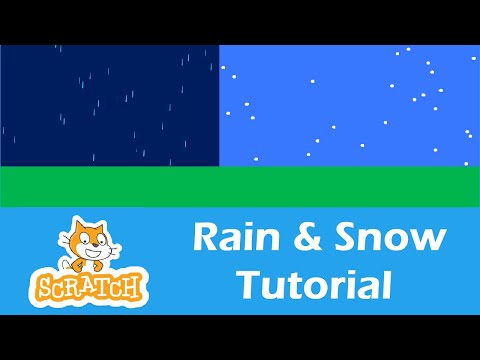 How To Make Rain/Snow On Scratch