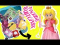 The Super Mario Bros Movie Princess Peach Doll Packs Suitcase for Vacation